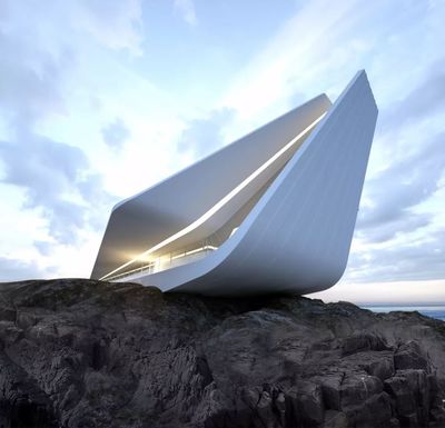 他的每個概念設計都未來感十足!